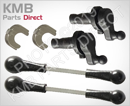 Genuine Audi VW 2.7tdi. & 3.0tdi. Inlet Manifold Swirl Flap Link Arm x 2 Kits